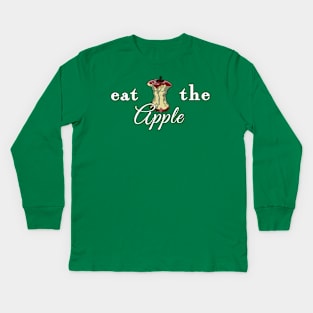 Eat the Apple Kids Long Sleeve T-Shirt